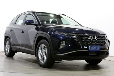 Blue 2021 Hyundai Tucson Wagon (Fwd)