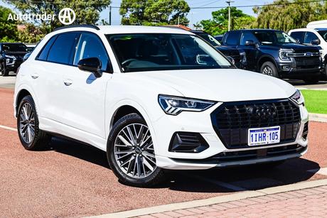 White 2024 Audi Q3 Sportback 35 Tfsi Dynamic Black