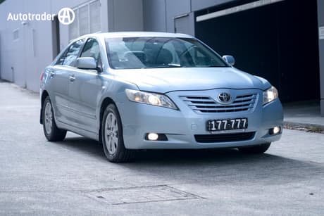 Blue 2008 Toyota Camry Sedan Ateva
