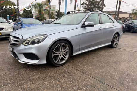 Silver 2015 Mercedes-Benz E400 Sedan