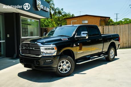 Black 2024 RAM 2500 Crew Cab Utility Laramie Rambox Yellowstone