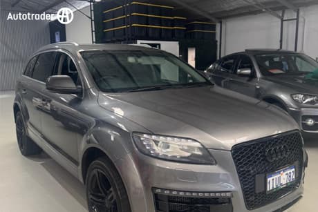 Grey 2015 Audi Q7 Wagon 3.0 Tdi Quattro