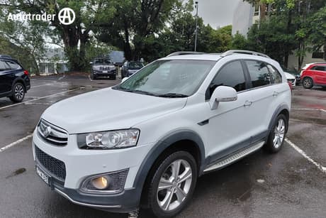 White 2014 Holden Captiva Wagon 7 Lx (4X4)