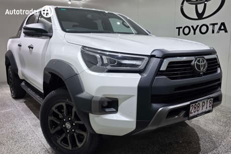 White 2024 Toyota Hilux Double Cab Pick Up Rogue 48V (4X4)