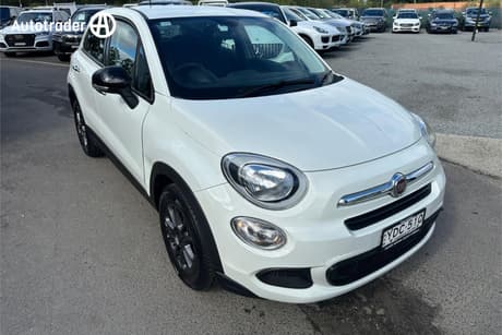 White 2015 Fiat 500X Wagon Pop