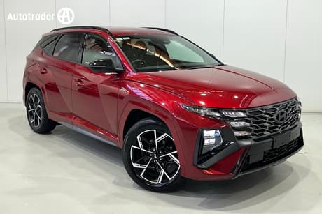 Red 2024 Hyundai Tucson Wagon Elite N Line (Awd)