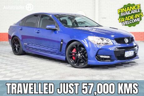 Blue 2016 Holden Commodore Sedan Ss-V Redline