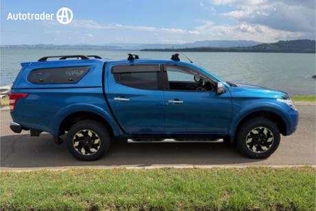 Blue 2016 Mitsubishi Triton Dual Cab Utility Exceed (4X4)