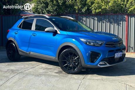 Blue 2022 Kia Stonic SUV GT-LINE
