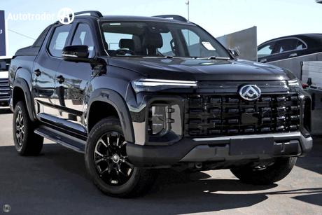 Black 2025 LDV T60 Double Cab Utility Max Plus (4X4)