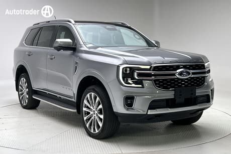 Silver 2024 Ford Everest Wagon Platinum (4Wd)