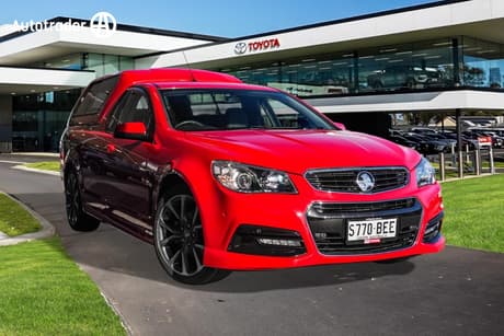 Red 2013 Holden UTE Utility Sv6