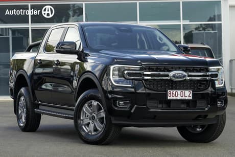 Black 2025 Ford Ranger Double Cab Chassis Xlt 3.0 (4X4)