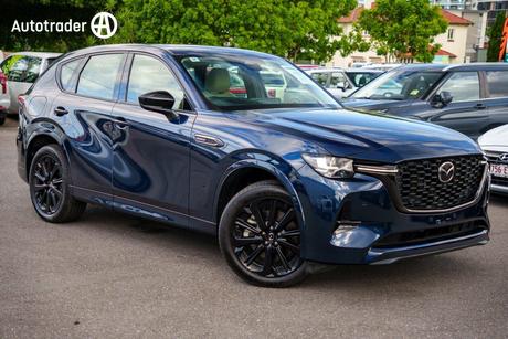Blue 2024 Mazda CX-60 Wagon P50E Gt Vision Phev