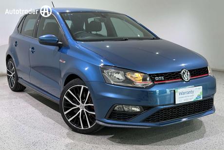 Blue 2015 Volkswagen Polo Hatchback Gti