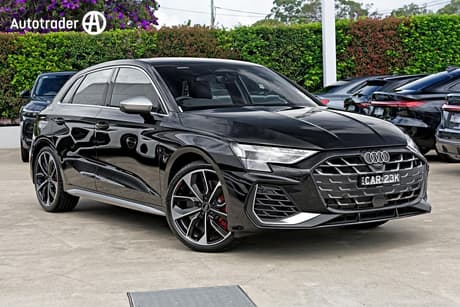 Black 2026 Audi S3 Hatch GY 4WD