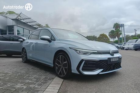 Blue 2025 Volkswagen Golf Hatchback R-Line