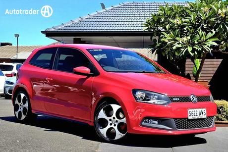 Red 2013 Volkswagen Polo Hatchback Gti