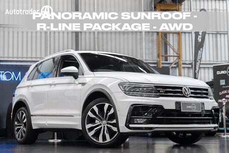 White 2017 Volkswagen Tiguan Wagon 162 Tsi Highline