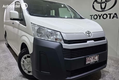 White 2023 Toyota HiAce Van Lwb