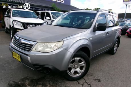Silver 2008 Subaru Forester Wagon X