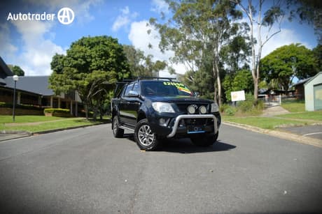 Black 2008 TRD Hilux Ute Tray 4000SL 4X4