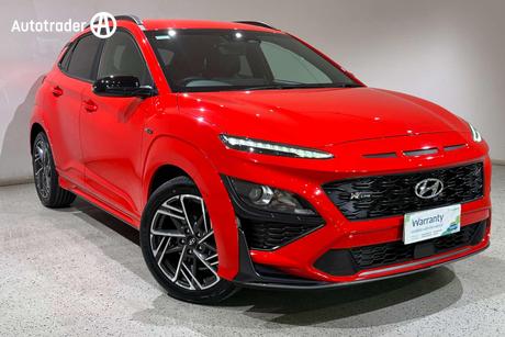 Red 2021 Hyundai Kona Wagon N Line (Awd)