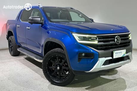 Blue 2023 Volkswagen Amarok Dual Cab Utility Aventura Tsi452 4Motion