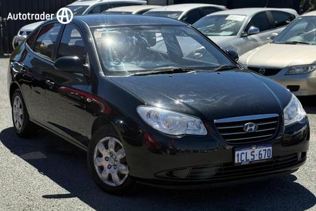 Black 2007 Hyundai Elantra Sedan Sx