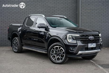 Black 2024 Ford Ranger Double Cab Pick Up Wildtrak 3.0 (4X4)