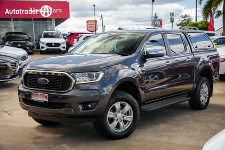 Grey 2021 Ford Ranger Double Cab Chassis Xlt 2.0 (4X4)