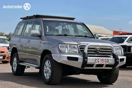 Grey 2003 Toyota Landcruiser Wagon Gxl (4X4)