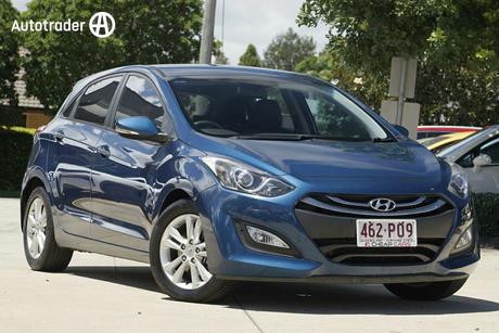 Blue 2014 Hyundai I30 Hatchback Trophy
