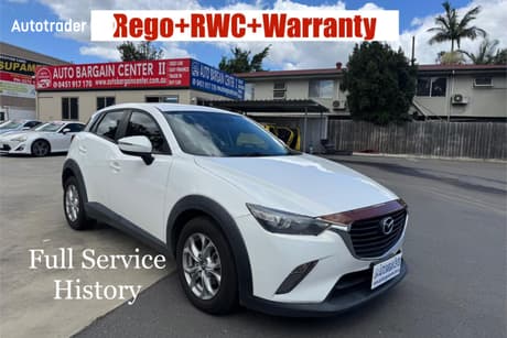 White 2015 Mazda CX-3 Wagon Maxx (Fwd)