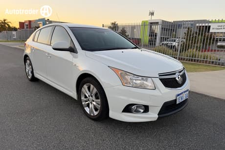 White 2014 Holden Cruze Hatchback Sri