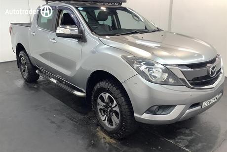 Grey 2017 Mazda BT-50 Dual Cab Utility Gt (4X4)