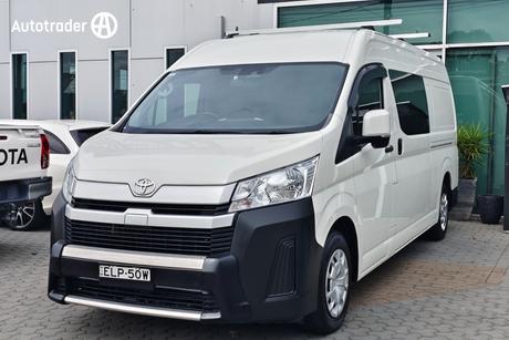 White 2020 Toyota HiAce Van Slwb