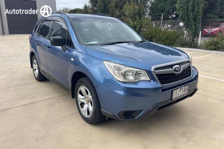 Blue 2014 Subaru Forester Wagon 2.5I