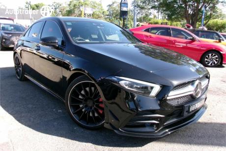 Black 2020 Mercedes-Benz A35 Sedan 4Matic
