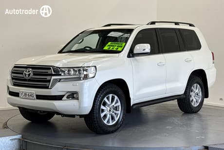 White 2019 Toyota Landcruiser Wagon Lc200 Vx (4X4)