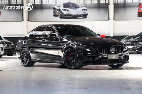 Black 2019 Mercedes-Benz C63 Sedan S