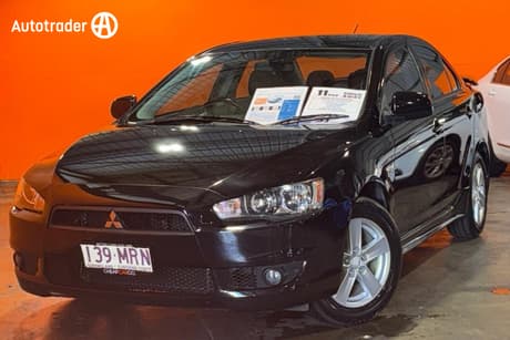 Black 2009 Mitsubishi Lancer Sedan Vr