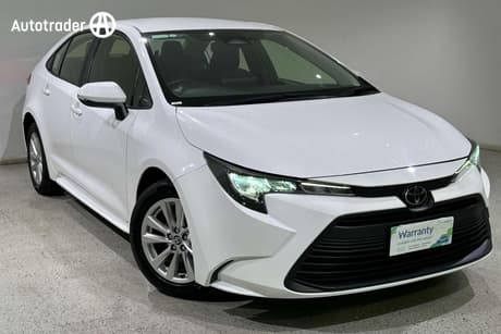White 2022 Toyota Corolla Sedan Ascent Sport