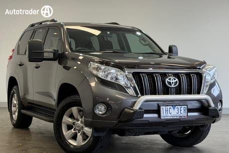 Grey 2015 Toyota Landcruiser Prado Wagon Gxl (4X4)