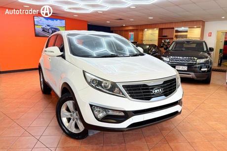 White 2012 Kia Sportage Wagon Sli (Awd)