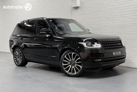 Black 2016 Land Rover Range Rover Wagon Autobiography Sdv8