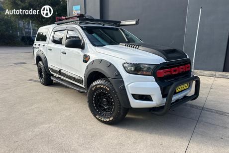 White 2016 Ford Ranger Crew Cab Pickup Xl 2.2 Hi-Rider (4X2)