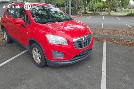 Red 2015 Holden Trax Wagon Ls