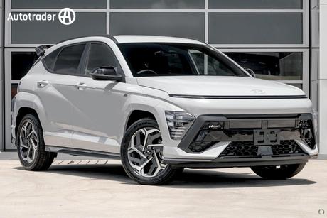 Grey 2026 Hyundai Kona Wagon Hybrid Elite N Line