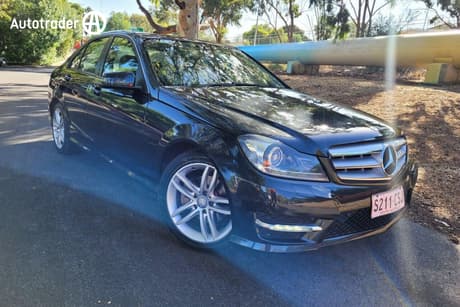 Black 2012 Mercedes-Benz C200 Sedan Be